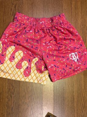 Baseball lifestyle 101 Pink Sprinkle Ice Cream Graphic Shorts